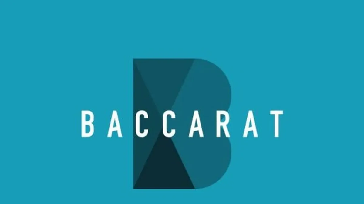 Tampilan meja permainan Baccarat dari Genesis Gaming dengan desain elegan dan klasik